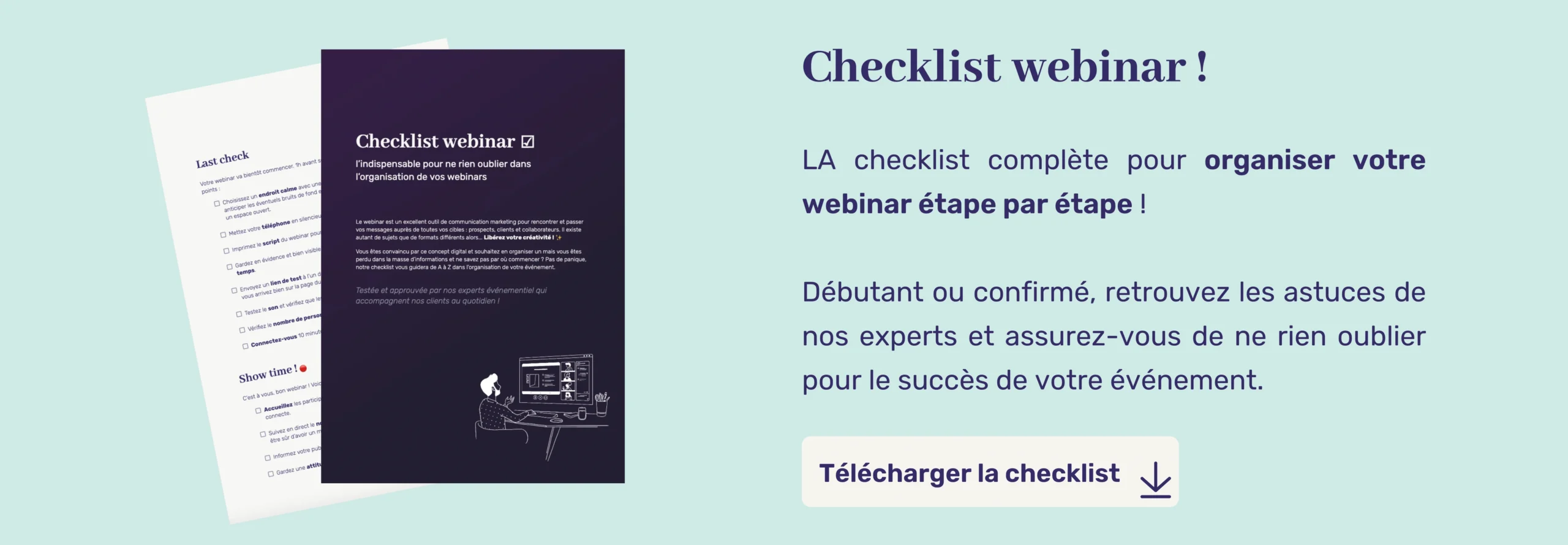 checklist webinar